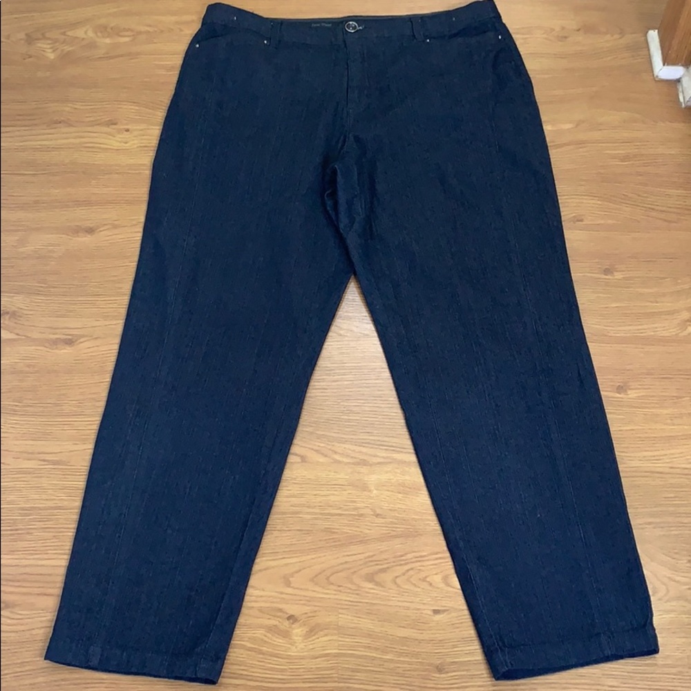 Straight a Leg Casual Dress Jeans Size 16 Stretch